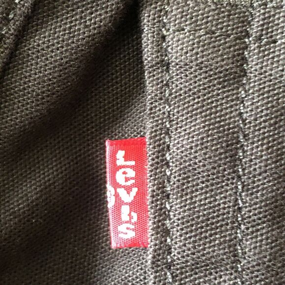 Levi's Jeans Mens 29x28 Workwear Fit Straight Leg Black Wash - Picture 12 of 16